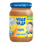 Пюре з груш та яблук без цукру Чудо-Чадо від 4-х місяців 170г - image-0